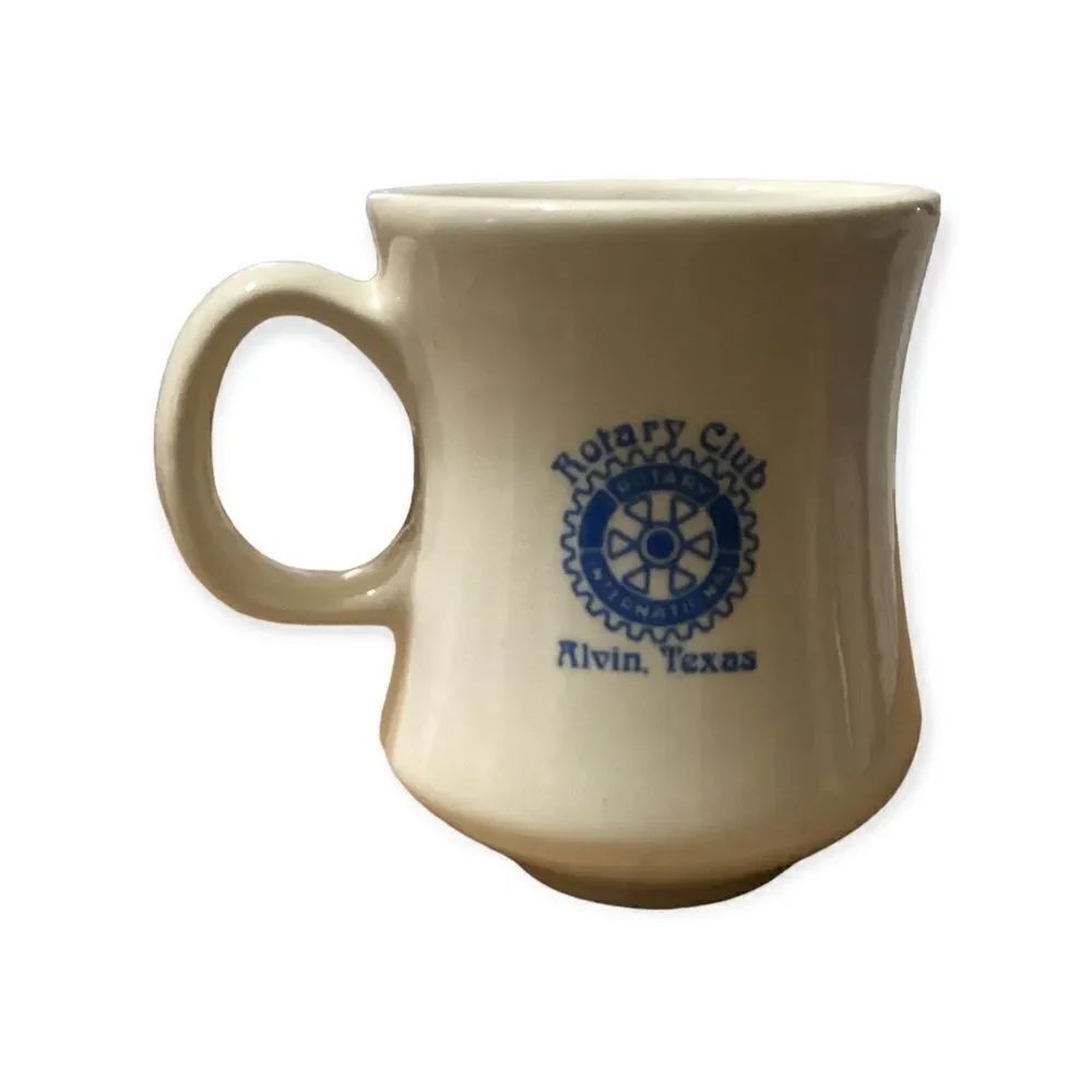 Vintage Frontier Day Rotary Club Mug/Cup Alvin Texas